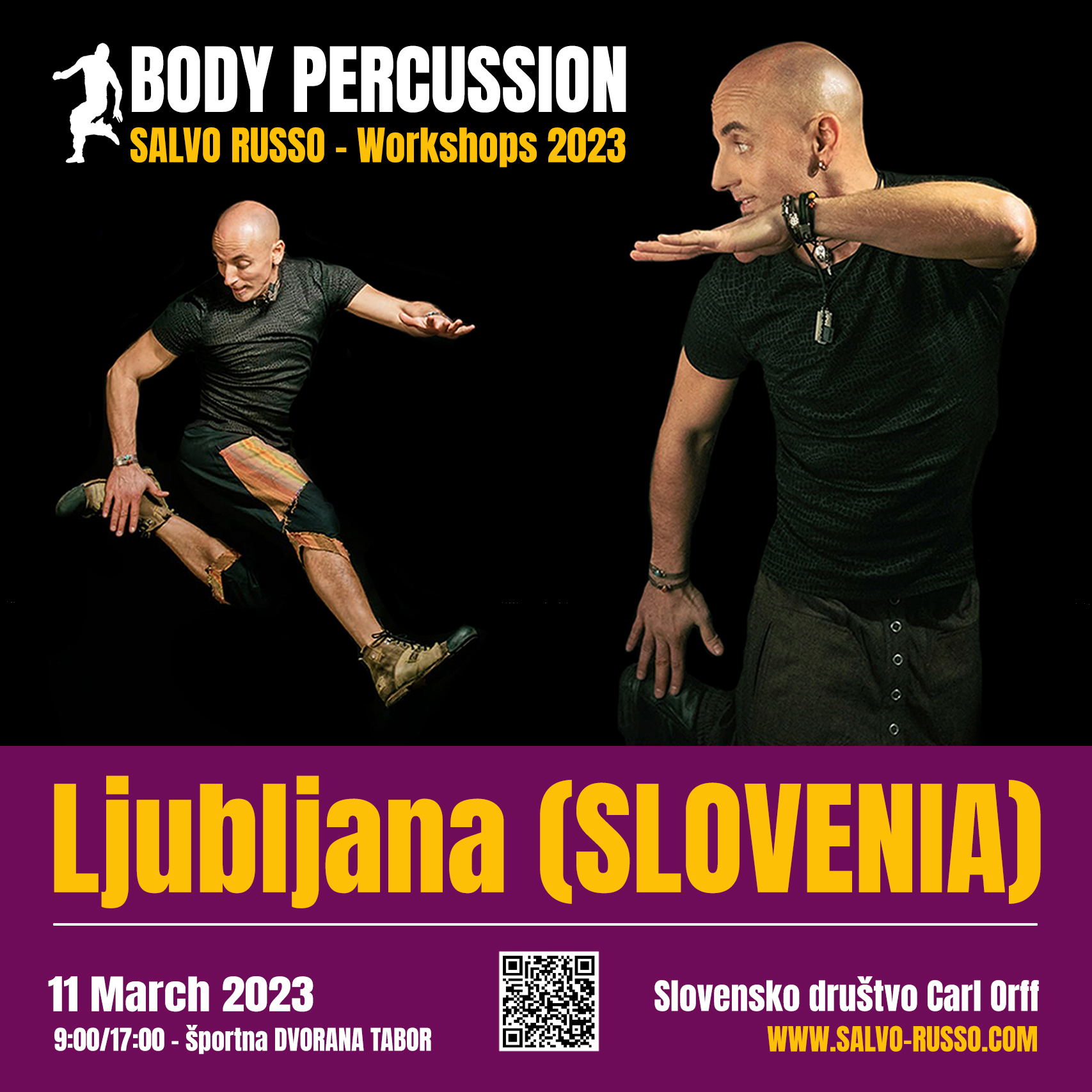 Body Percussion Workshop Salvo Russo
