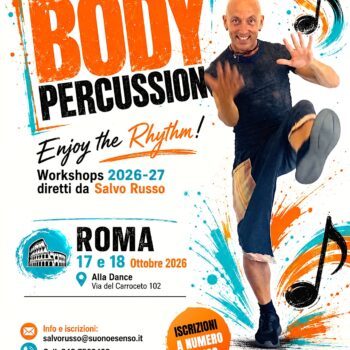 Body Percussion Workshop Roma - Salvo Russo